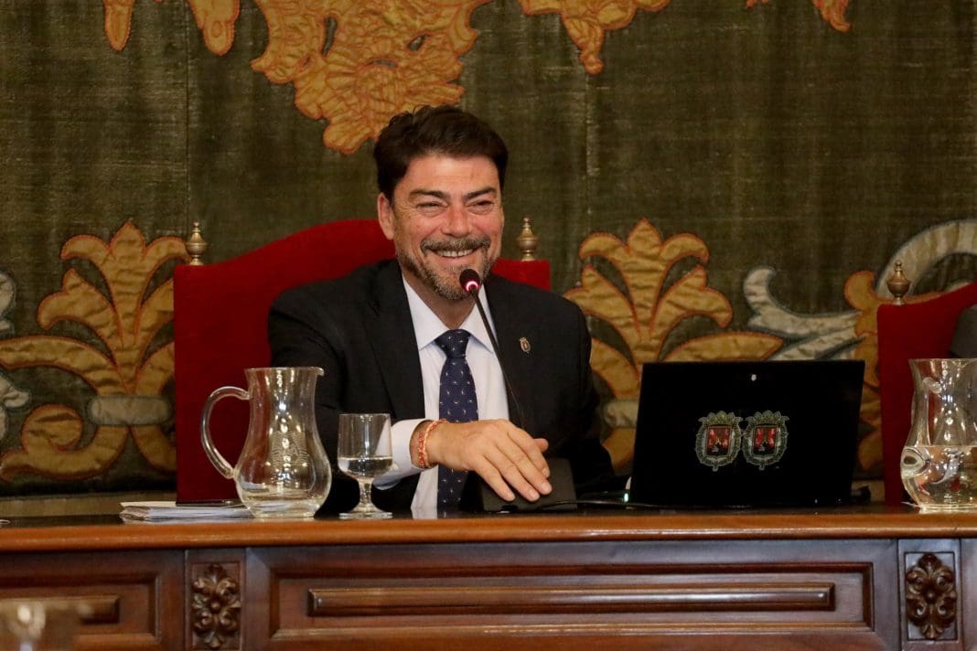 Luis Barcala, alcalde de Alicante.