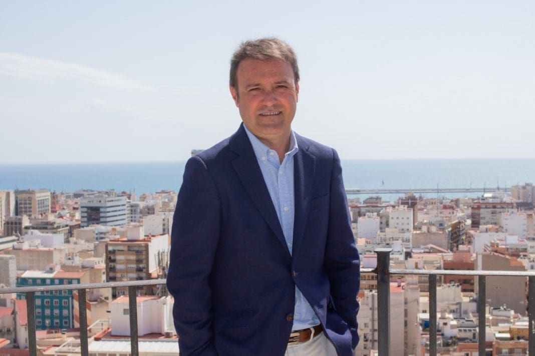 Natxo Bellido, canditado de Compromís a la alcaldía de Alicante.