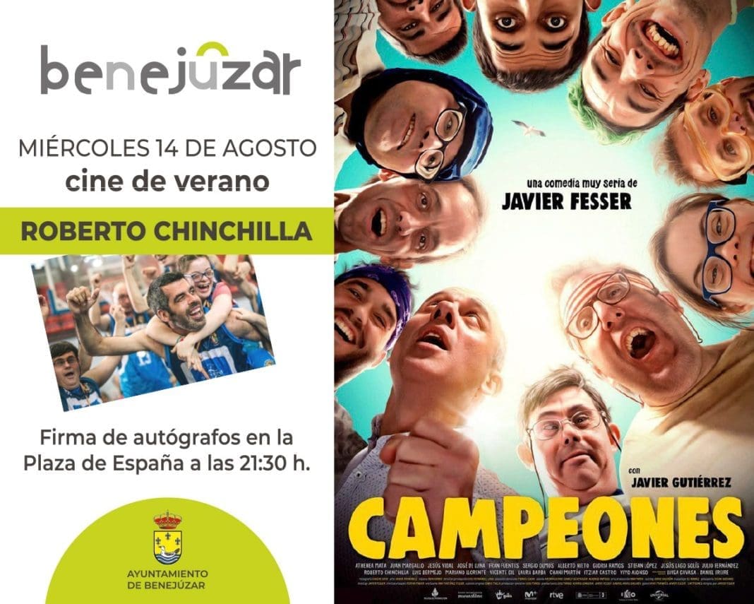 Cartel de Roberto Chinchilla en Benejúzar / Ayuntamiento de Benejúzar