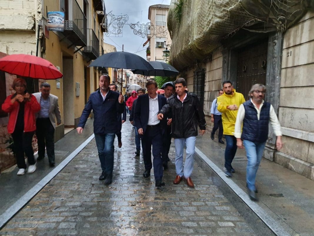 Mazón y Bascuñana en Orihuela