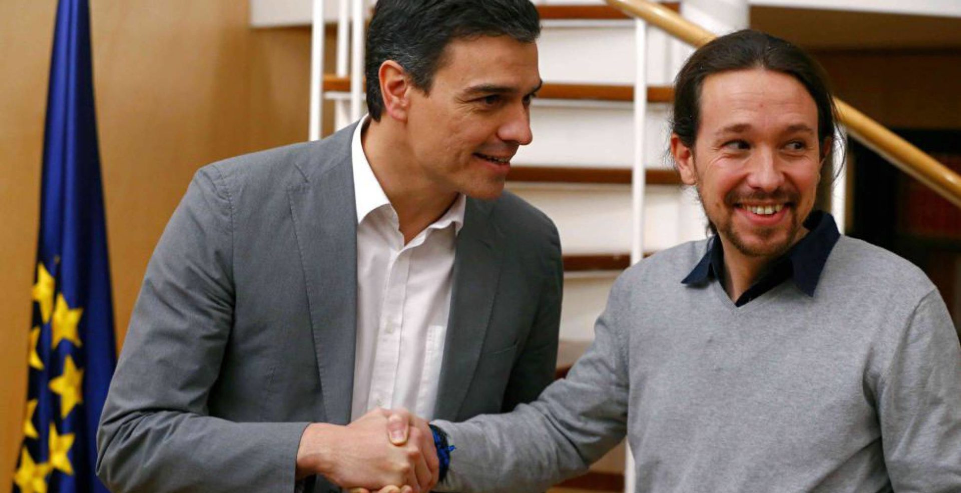 Pedro Sánchez i Pablo Iglesias / El País