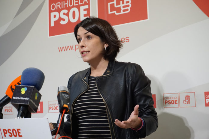 Carolina Gracia, líder del PSOE de Orihuela.