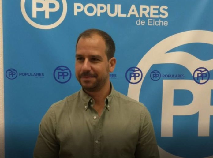 José Navarro, portaveu adjunt de l'PP d'Elx