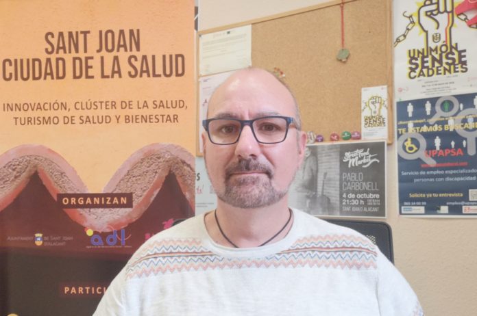 Manel Giner, concejal del Ayuntamiento de Sant Joan