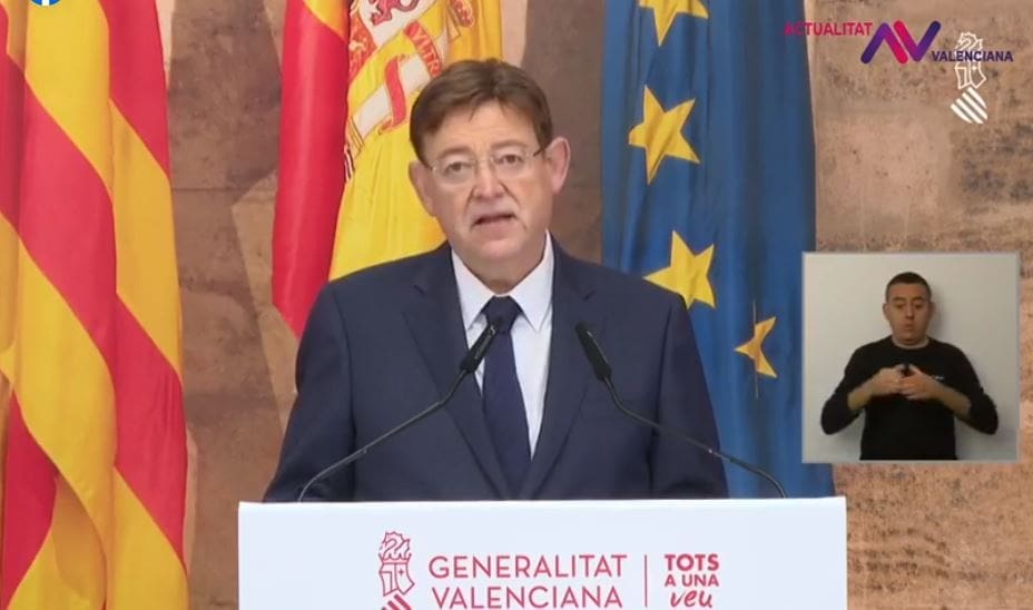 relajacion de medidas comunitat valenciana