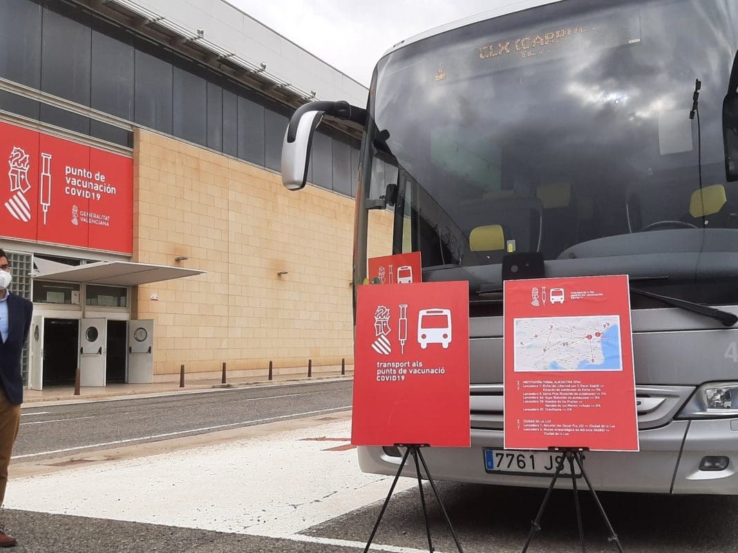 vacuanción servicio autobús