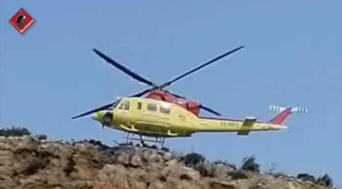 Helicóptero rescate