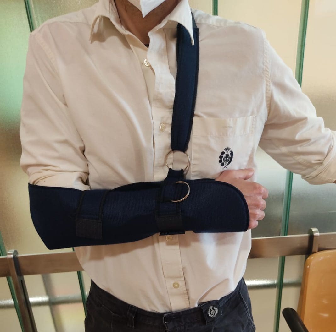 Imagen de funcionario de prisiones agredido en la cárcel de Villena