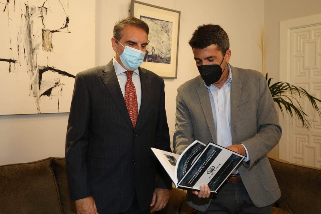 Carlos Mazón reunido con presidente Asociación Cruceros