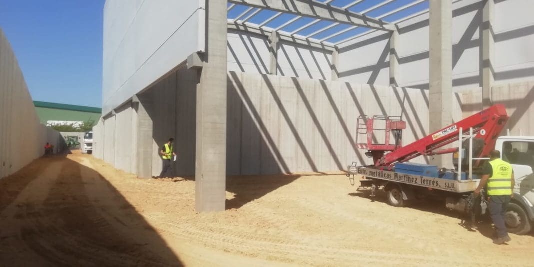 Construcción de la planta de Dolores