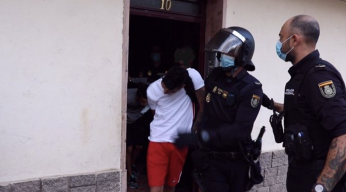 Detención de los autores de la pelea en Alicante