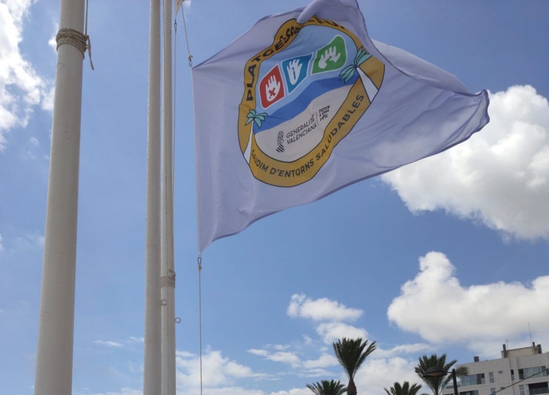 Bandera playas sin humo El Campello