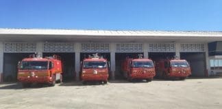 Parque de bomberos del Aeropuerto del Altet (Alicante) Imagen: SBA