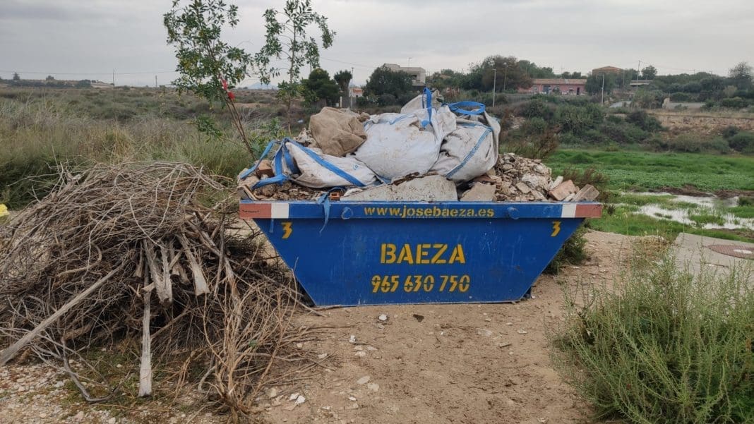 Recogida de residuos rio Seco