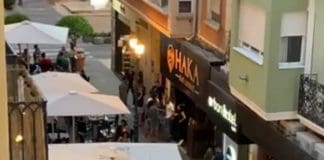 Captura vídeo grabado por un vecino en la zona de Castaños (Alicante)