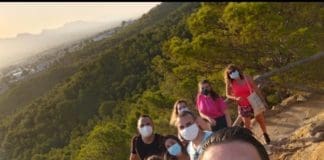 Una de las quedadas actuales de la comunidad "A disfrutar"