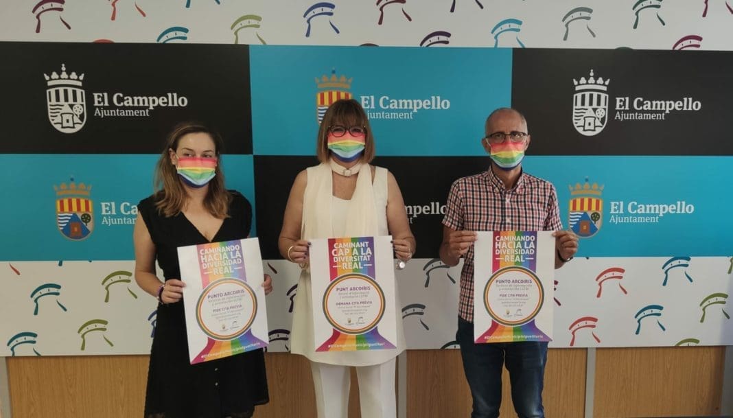 Rueda de prensa presentación campaña LGTBI+