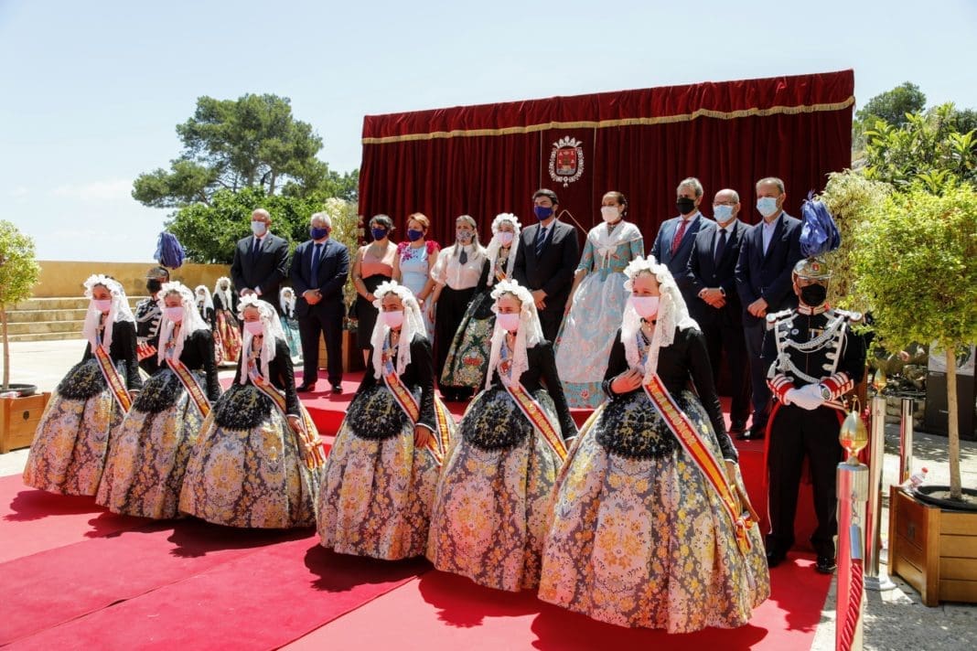 Recepción en el castillo de Santa Bárbara