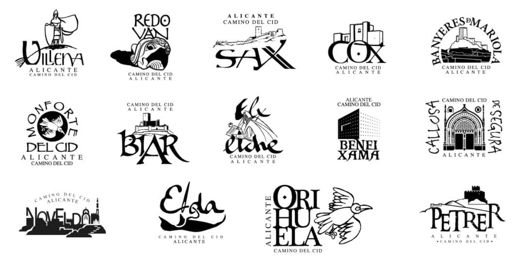 Sellos Camino del Cid