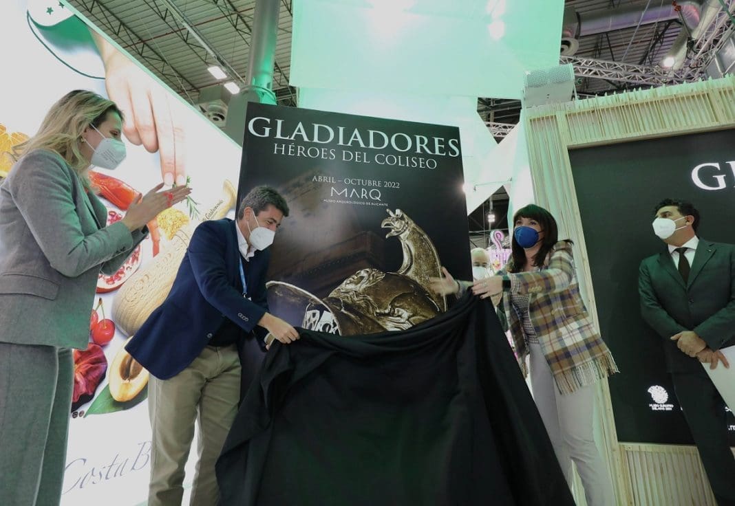 Gladiadores. Muestra Marq presentación cartel FITUR 2022