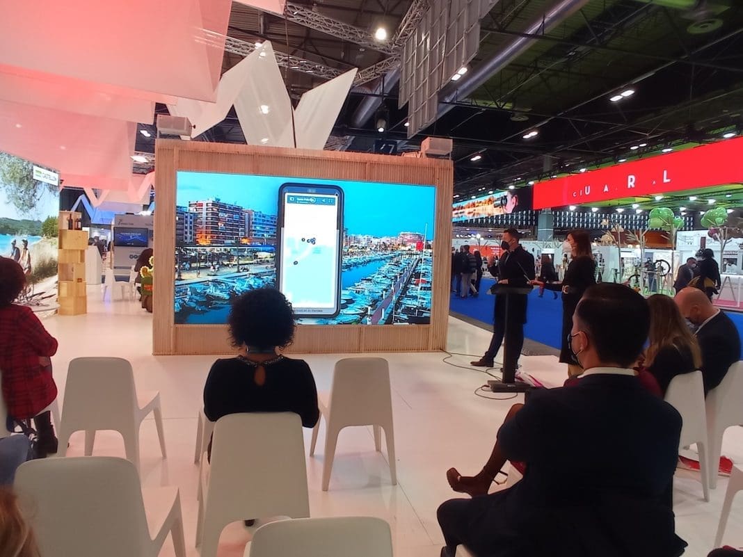 Presentación vídeo deportes Santa Pola Fitur 2022