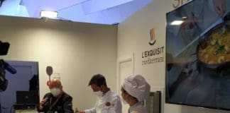 Restaurante Las Cañas showcooking Torrevieja. Fitur 2022. Chef Mónica Fernández Pina