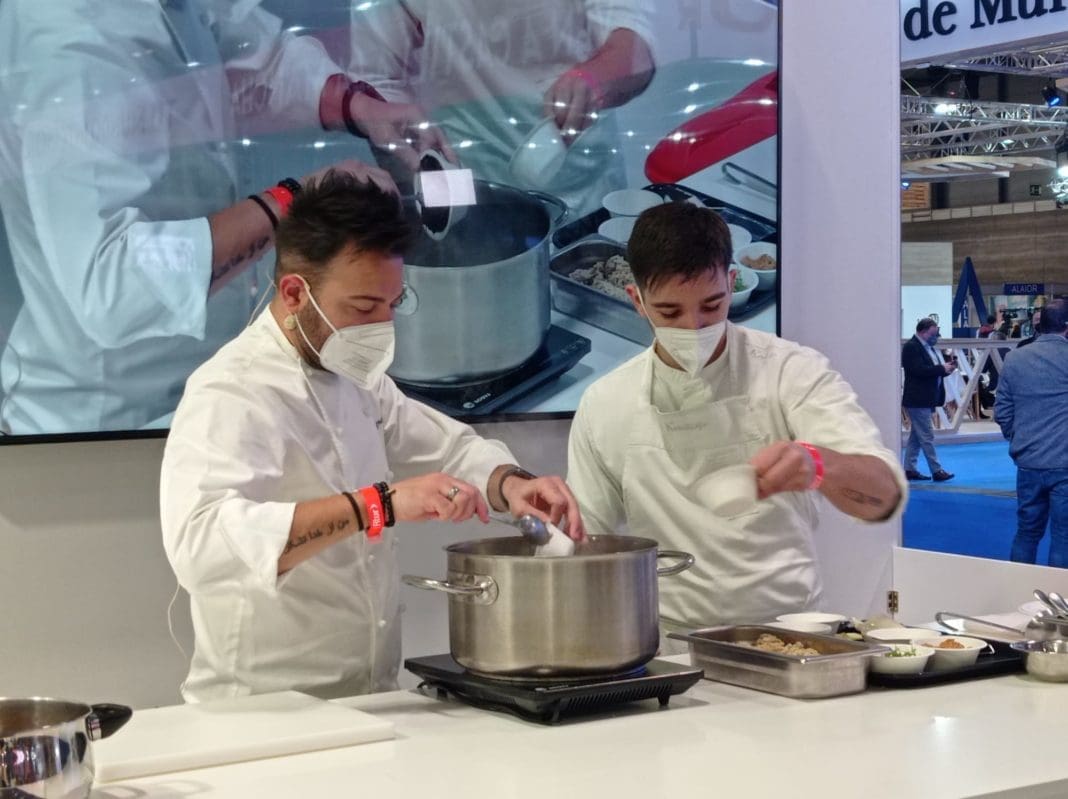 Pablo Montoro showcooking Alicante Fitur