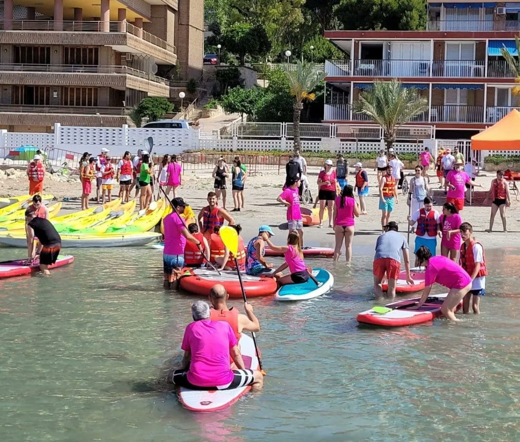 Una de las actividades de 'La Mar Solidaria'
