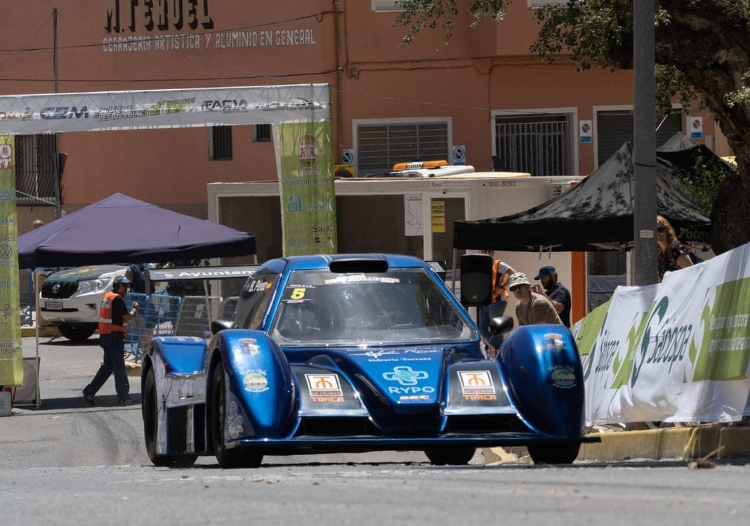 Uno de los monoplazas que ha participado en la carrera