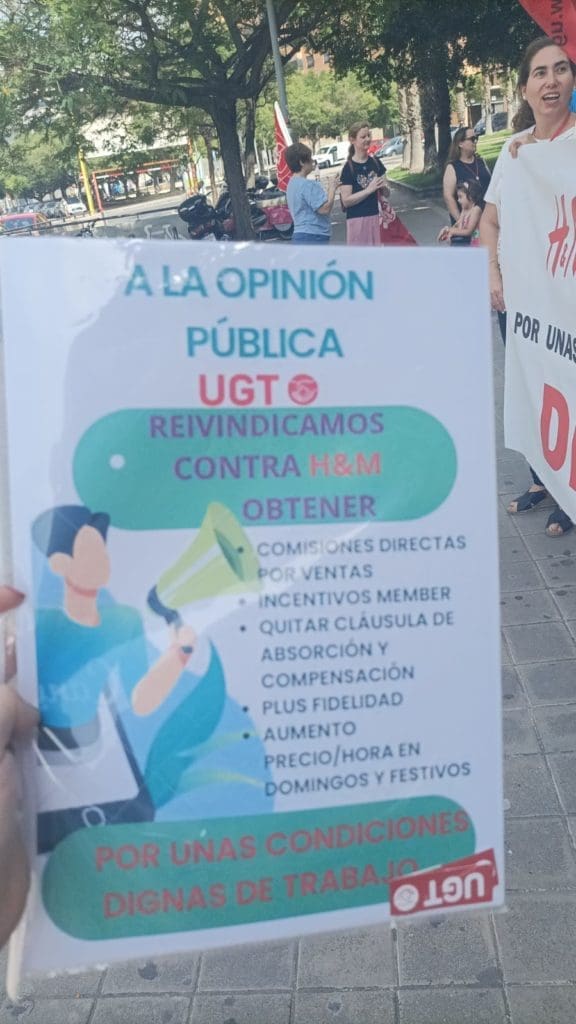 Cartel Alicante/ Yolanda Díaz, secretaria general UGT L`Alacantí.