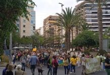 El profesorado alicantino se concentrará mañana en siete ciudades para reivindicar condiciones dignas