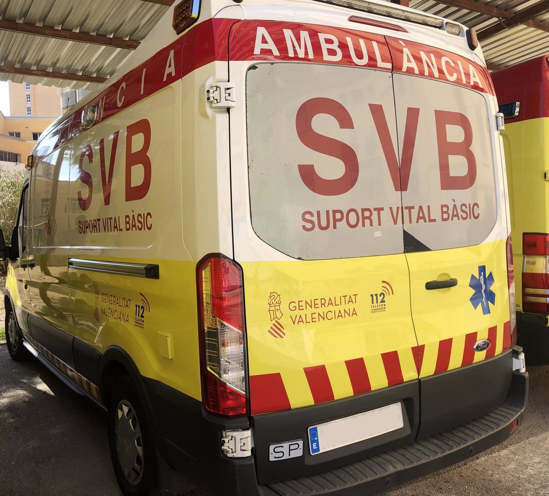Herido en Benidorm un trabajador al caer de una altura de 3 metros