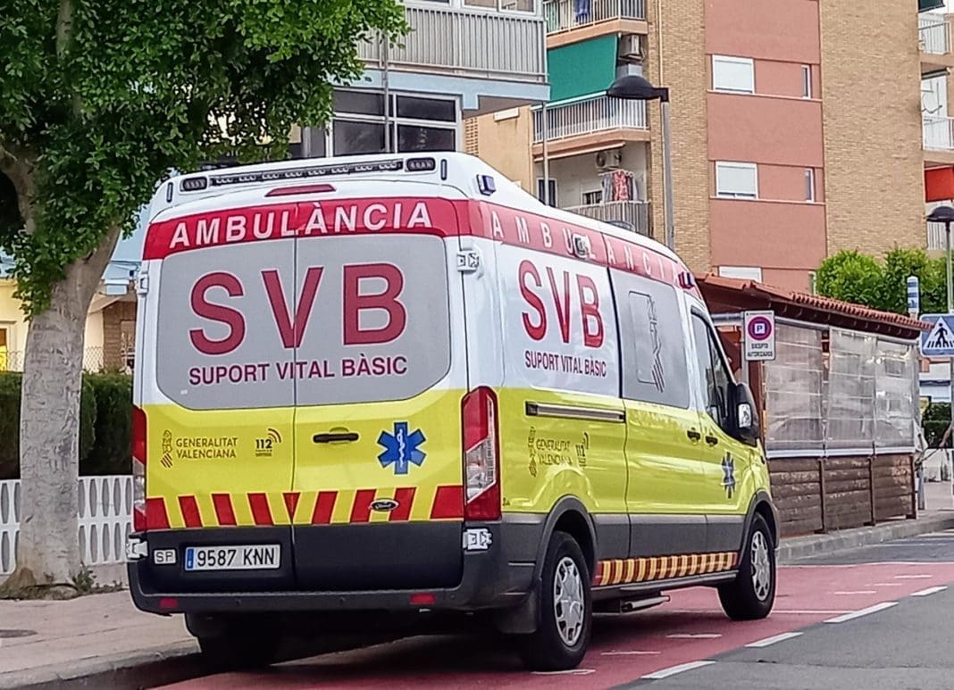 Accidente de tres bicicletas en Monòver