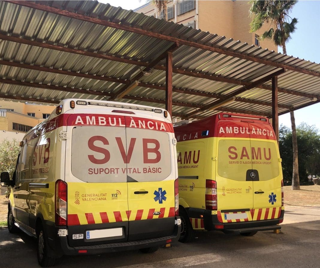 Ambulancias SAMU y SVB