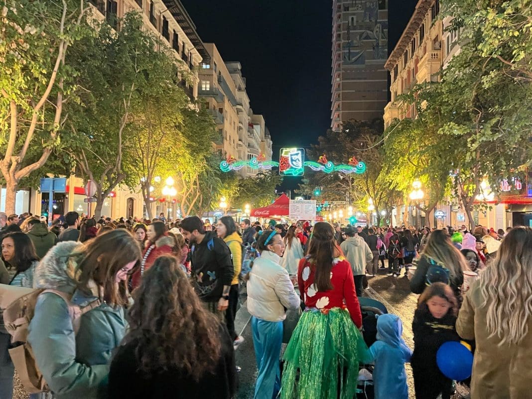Carnaval en Alicante. Sábado ramblero