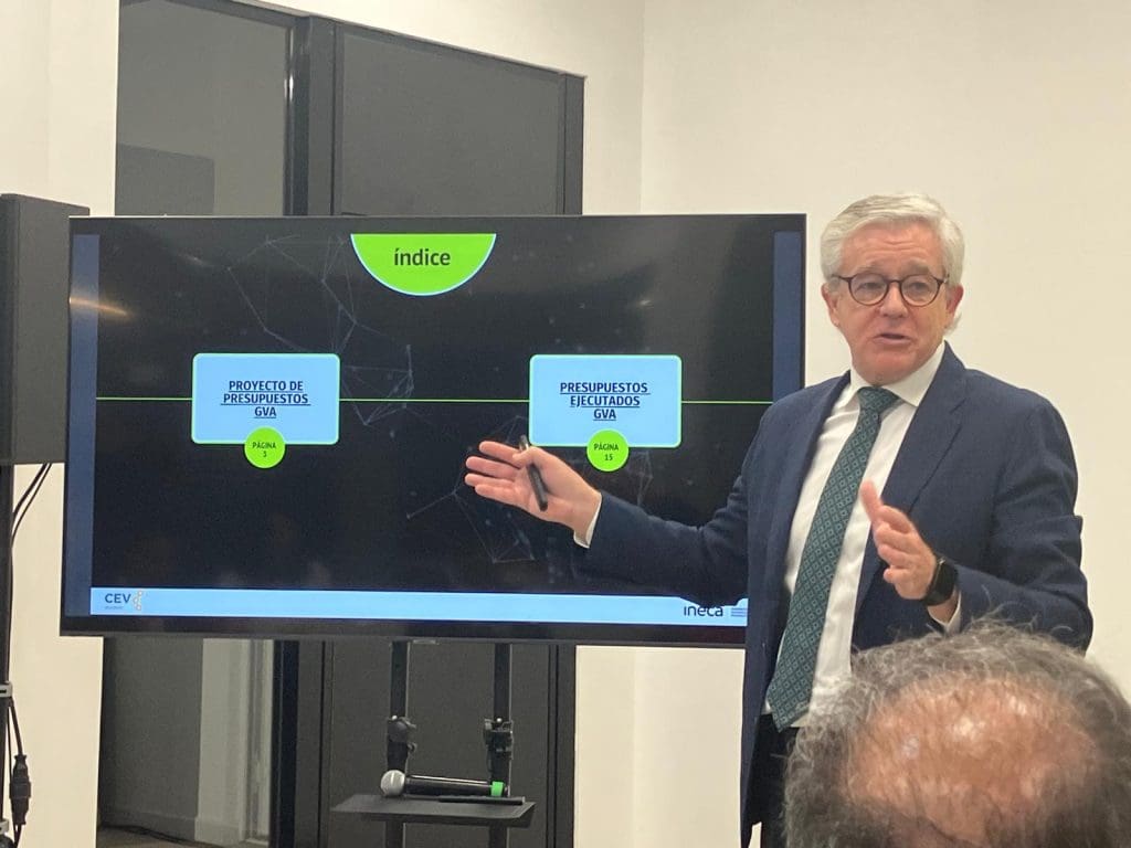 Paco Llopis Ineca y CEV Análisis de presupuestos GVA