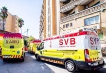 21/10/2021 Ambulancias del SAMU y SVB, en una imagen de archivo. POLITICA GVA