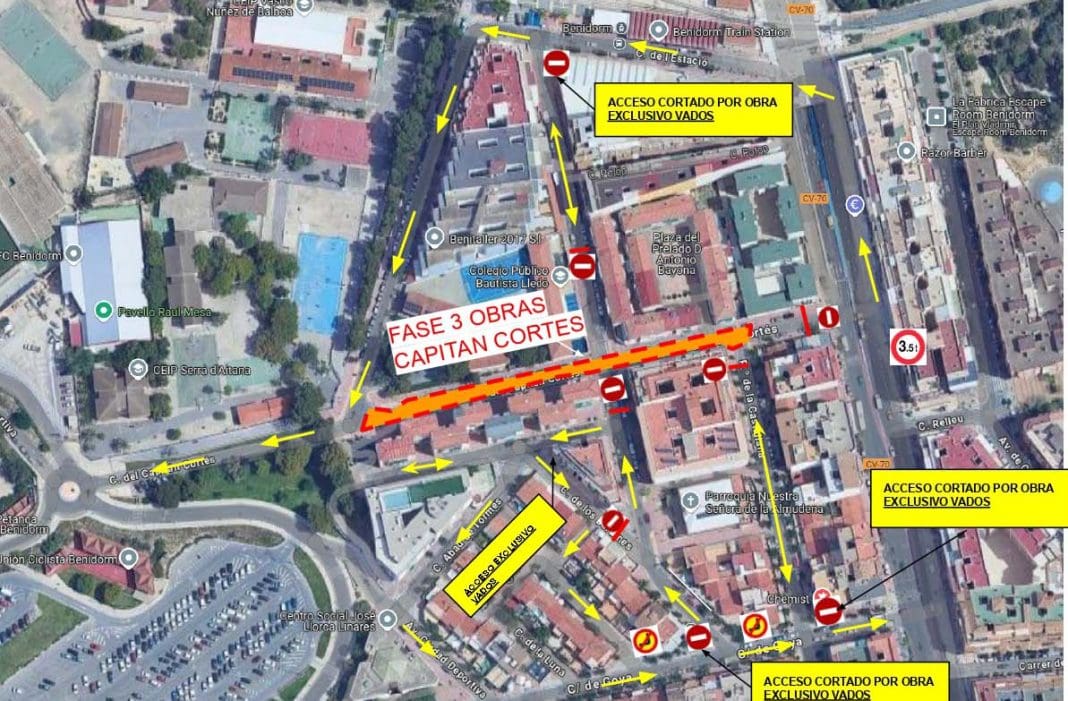 Movilidad ampliación corte Capitán Cortes