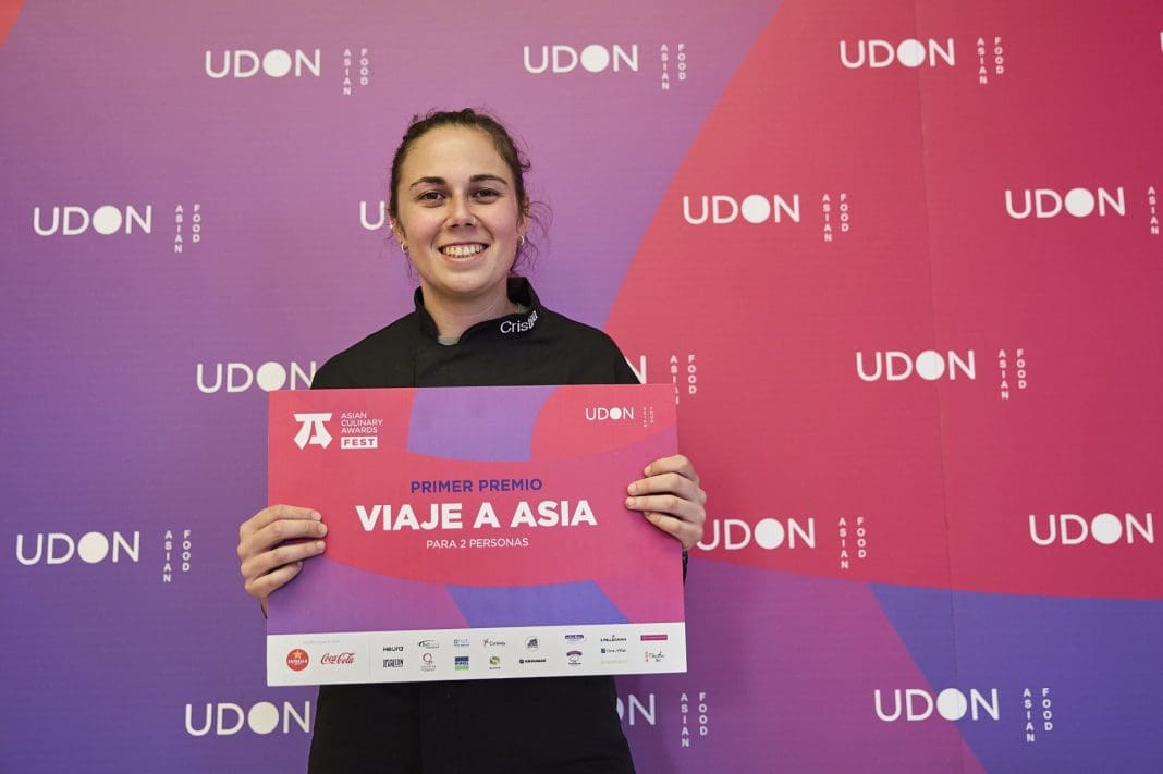 La chef alicantina Cristina Gómez Manarel gana la IX edición de los Asian Culinary Awards de UDON