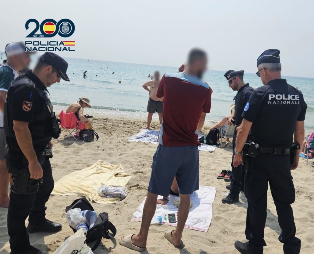 policía francesa alicante