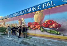El Mercado de Babel estrena un mural homenaje al producto de proximidad