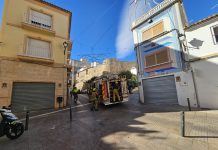 Un conato de incendio obliga a desalojar el Ayuntamiento de Calp por precaución