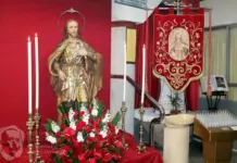 Elche celebra las fiestas en honor a San Agatángelo con pregón, ofrenda y procesión