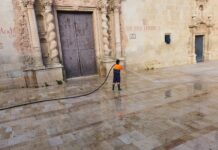 Alicante activa un refuerzo especial de limpieza con 51 operarios para la Romería de Santa Faz