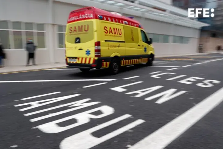 Ambulancia del CICU en un centro de salud