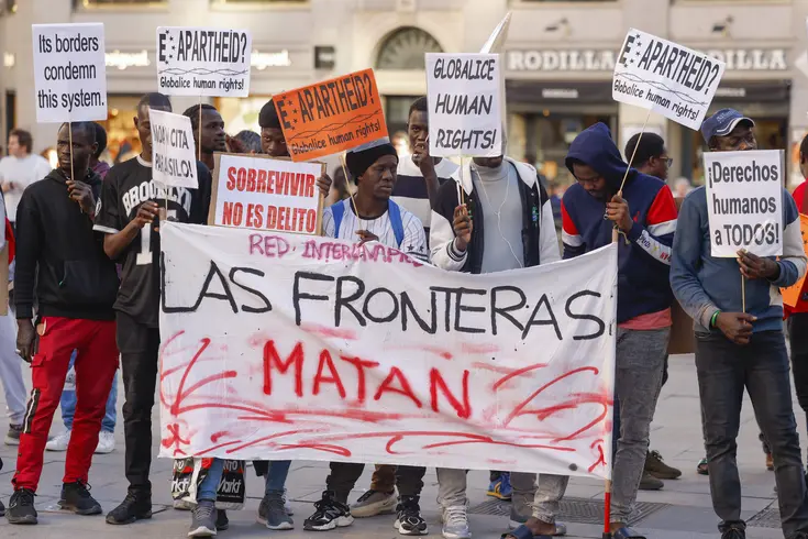 Concentración reivindicativa del derecho de asilo en la Comunitat
