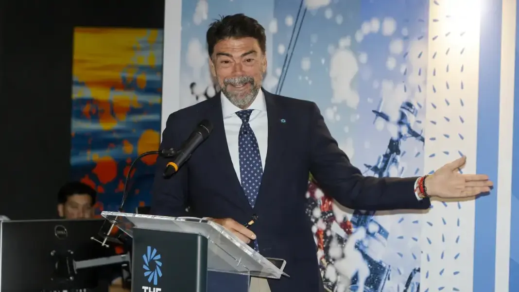Luis Barcala, alcalde de Alicante, en una imagen de archivo