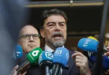Barcala se niega a acudir a la comisión sobre las viviendas de Les Naus en Alicante Luis Barcala, alcalde de Alicante, en una imagen de archivo.