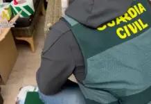 Desmantelado un punto de venta de droga en una vivienda de Albatera Droga Albatera