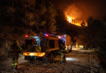 Controlado un incendio de vegetación forestal en la Pinada del Buitre, junto al Ecoparque de Torremanzanas